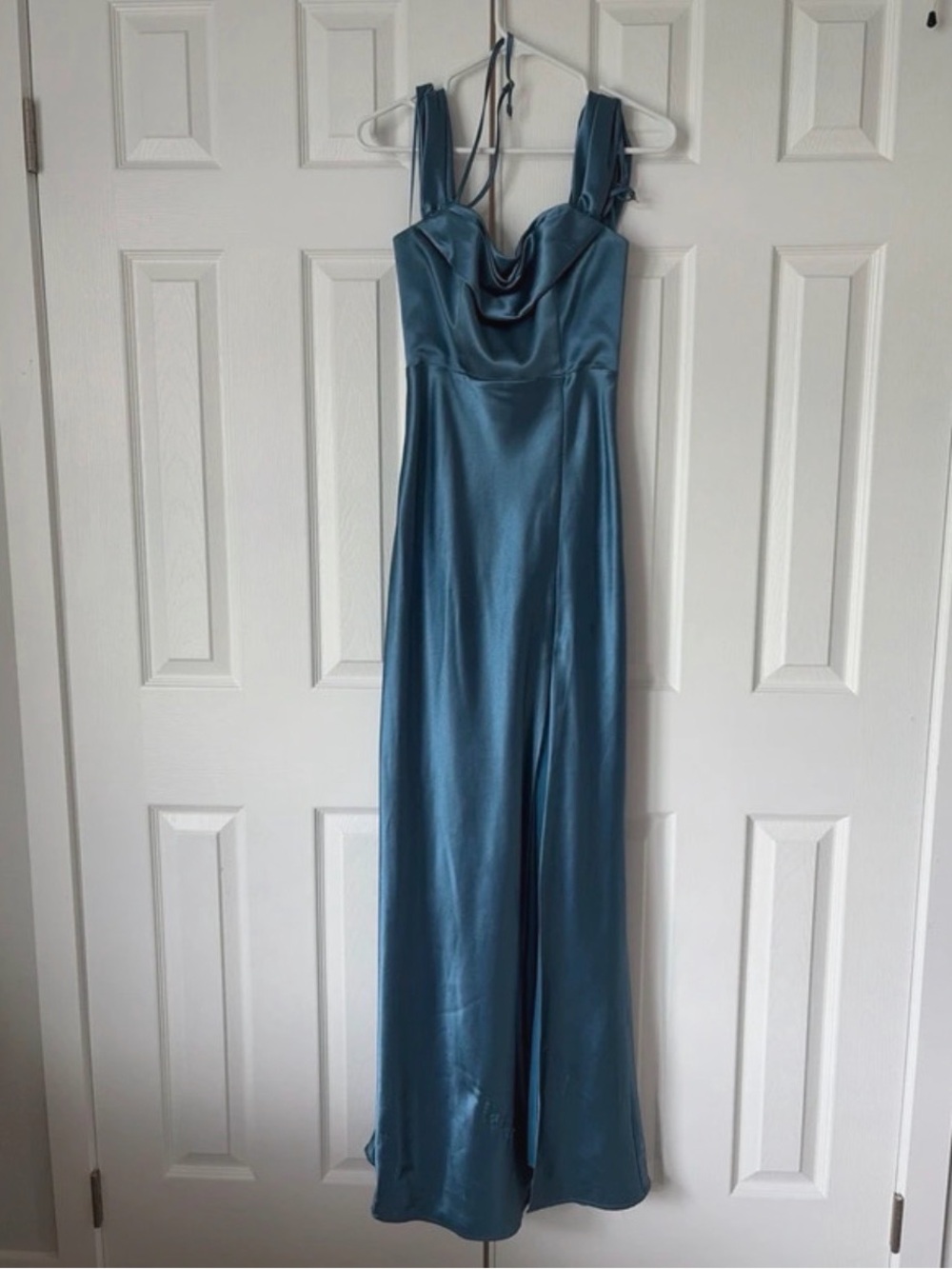 Birdy Grey Satin Bridesmaid Dress